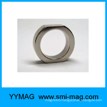 Ring nickel neodymium permanent magnet